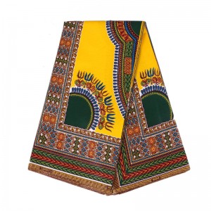 Factory Cheap Hot Wax African - Angelina Fabric Dashiki Prints African Veritable Block  Wax Batik Designs with Yarn Yellow-Green 24FJ2020 – AFRICLIFE