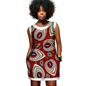 In Stock African Style dashiki fashion print casual Skirt For Women Clothing Plus Size WY452