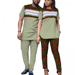 African CoupleS Dress Africa Dresses for Women and Men’s Danshiki African Clothing  WYQ433