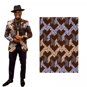 African Kente Guaranteed Block Fabric Prints 100% Cotton By the Yard 40FS1330