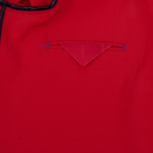 Aficlife Red Casual Men’s Pocket Suit for any occasion YFN90-E
