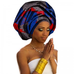 African Ankara Headwraps For Women Sweet Head Scarf WYC001