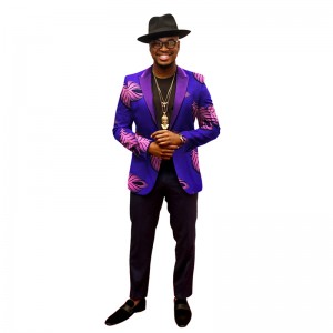 China Cheap price Summer Business Suits - Spring summer African blazer men Costume Homme Africa Bazin Mens Clothing Formales WYN202 – AFRICLIFE