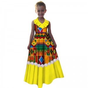 Africa Children Dress Dashiki Girls Dresses Sweet African traditional Clothing WYT245