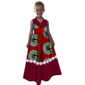Africa Children Dress Dashiki Girls Dresses Sweet African traditional Clothing WYT245