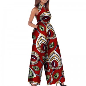 African Print Ladies Jumpsuits Rompers WY2244
