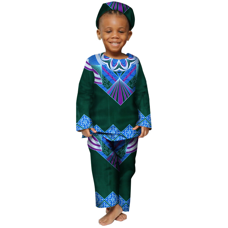 China Manufacturer for African Print Office Wear For Ladies - New Fashion Africa Children Clothing for African Dashiki Java Cute Traditional baby’s Clothing WYT102 – AFRICLIFE