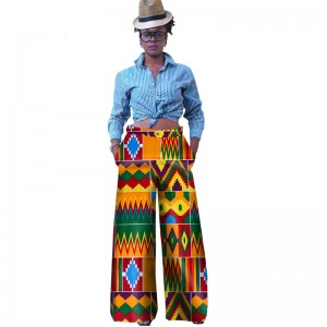 Women Pants Mid-Waist Zipper Pants african clothes for women Casual Trousers clothing wy1029