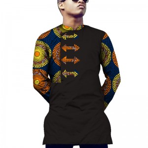 Africlife Casual Mens Shirt African Clothing Dashiki Print WYN551