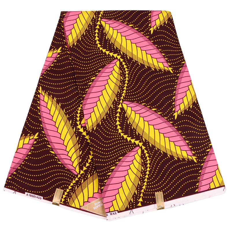 Personlized Products Fabric Made In Africa - Wholesale African Polyester Fabrics High Quality Ankara Prints Nigerian Cloth FP6114 – AFRICLIFE