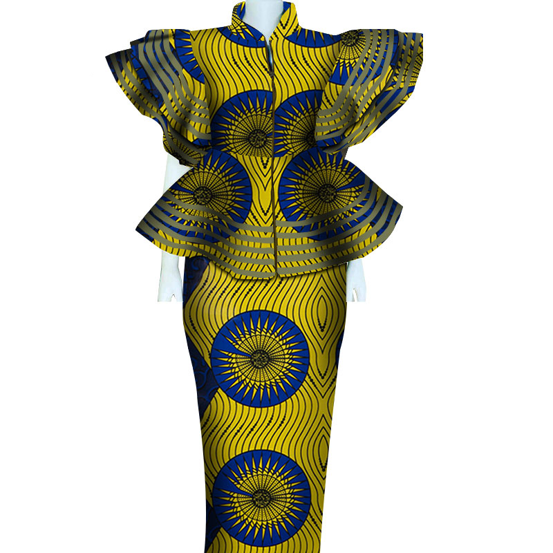 african traditional dashiki ladies suits  (1)