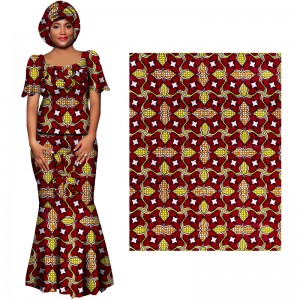 New 100% Cotton Ankara Fabric 2022 African Print Fabric For Women Dress 24FS1423