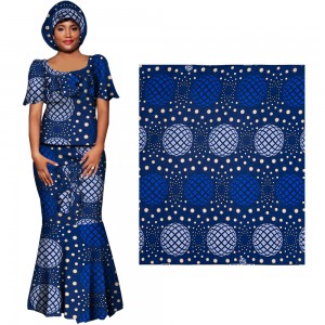 Ankara Fabric Africa Print Tissus African Wax African Fabric For Party Dress FP6268