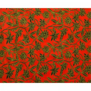 African Fabric Wax Prints Polyester Guaranteed Nigeria Ankara Printed 6 Yard FP6386