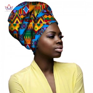 Multi-color Headwear Headband Decorations Wrap African Hair Headscarf For Women AF005