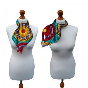 African Ankara Collar Choke Necklaces Scarf for Handmade Accessories WYX19