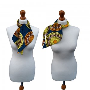 African Ankara Collar Choke Necklaces Scarf for Handmade Accessories WYX19