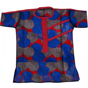 New Boy’s Shirts Tops African Ankara Shirt 100% Cotton Shirt For Kids African Clothes WYT437