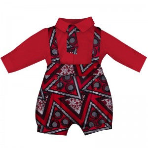 2021 African Matching children clothing for Dashiki Traditional Cotton Set  BRW WYT162
