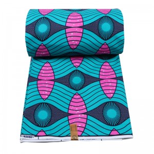 African Ankara Real Wax Print Batik Patchwork Fabric for Sewing Garments FP6151