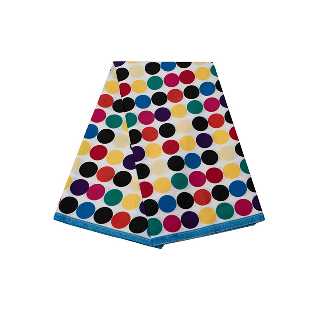 OEM/ODM China Ankara Fabric South Africa - Ankara African Polyester Wax Prints Fabric for Colorful Circular Pattern DIY Party Dress FP6259 – AFRICLIFE