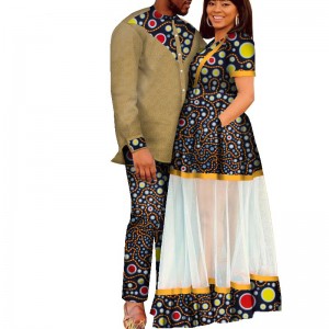 Men Sets and women’s clothing for traditional african clothing couples clothing WYQ655