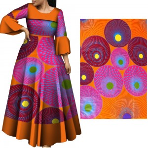 Hot Sale Design High Quality Cotton New Wax farbic For DIY Women Dress 24FS1094