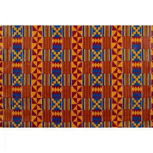 African 100% Cotton Holland Real Wax Fabric for Ankara Print Fabric 6 Yards 24FS1244