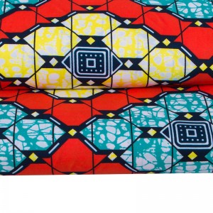 6 Yards/lot Ankara Polyester Real Wax Farbic for Handwrok Sewing Men Clothes FP6405