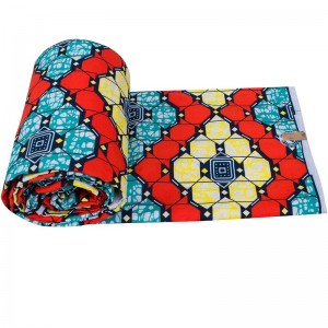 6 Yards/lot Ankara Polyester Real Wax Farbic for Handwrok Sewing Men Clothes FP6405
