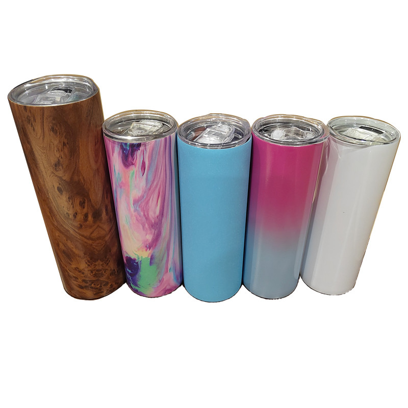 20oz total straight glitter skinny tumbler double wall vacuum insulated s (1)