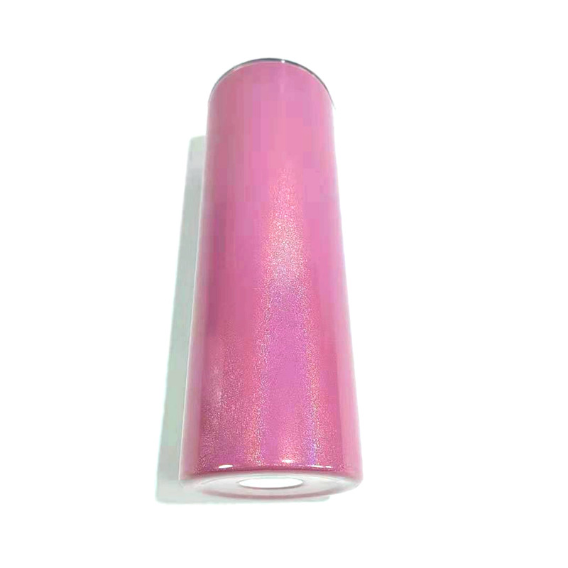 20oz total straight glitter skinny tumbler double wall vacuum insulated s (