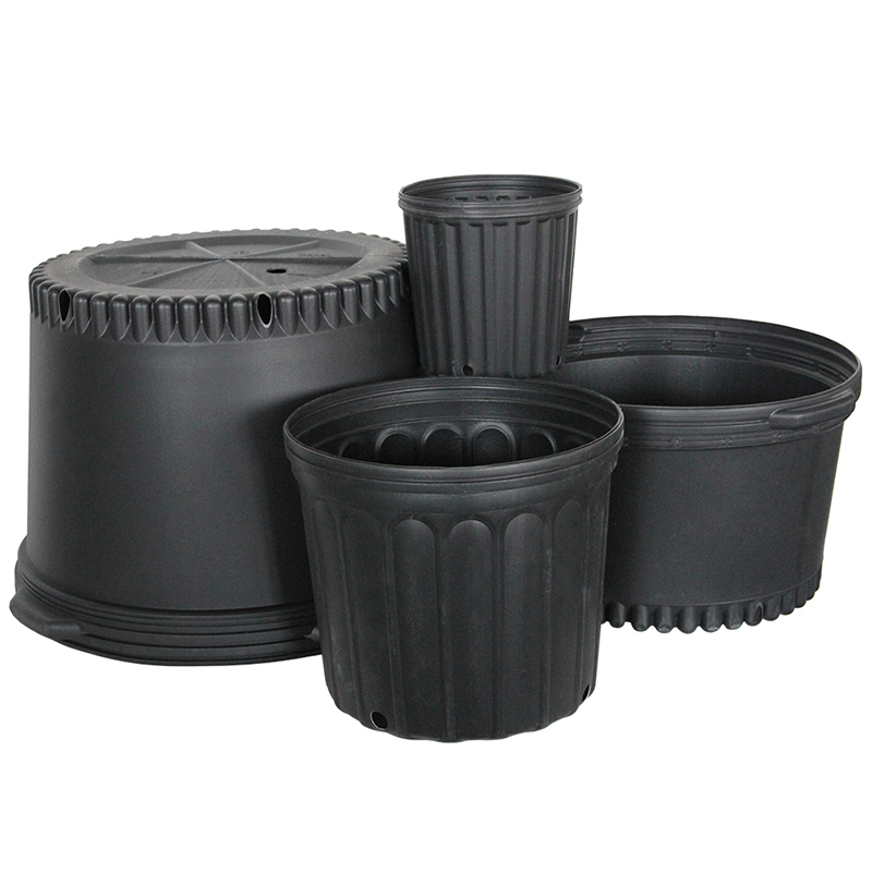 Blow Moulded Nursery Pot 3 Gallon Pot Black Pot
