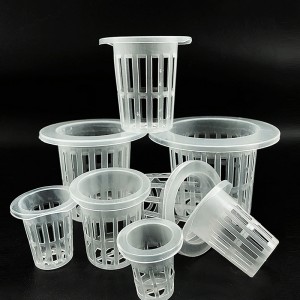 Soilless Kiltivasyon may Pot Plastik Hydroponics Net Pot