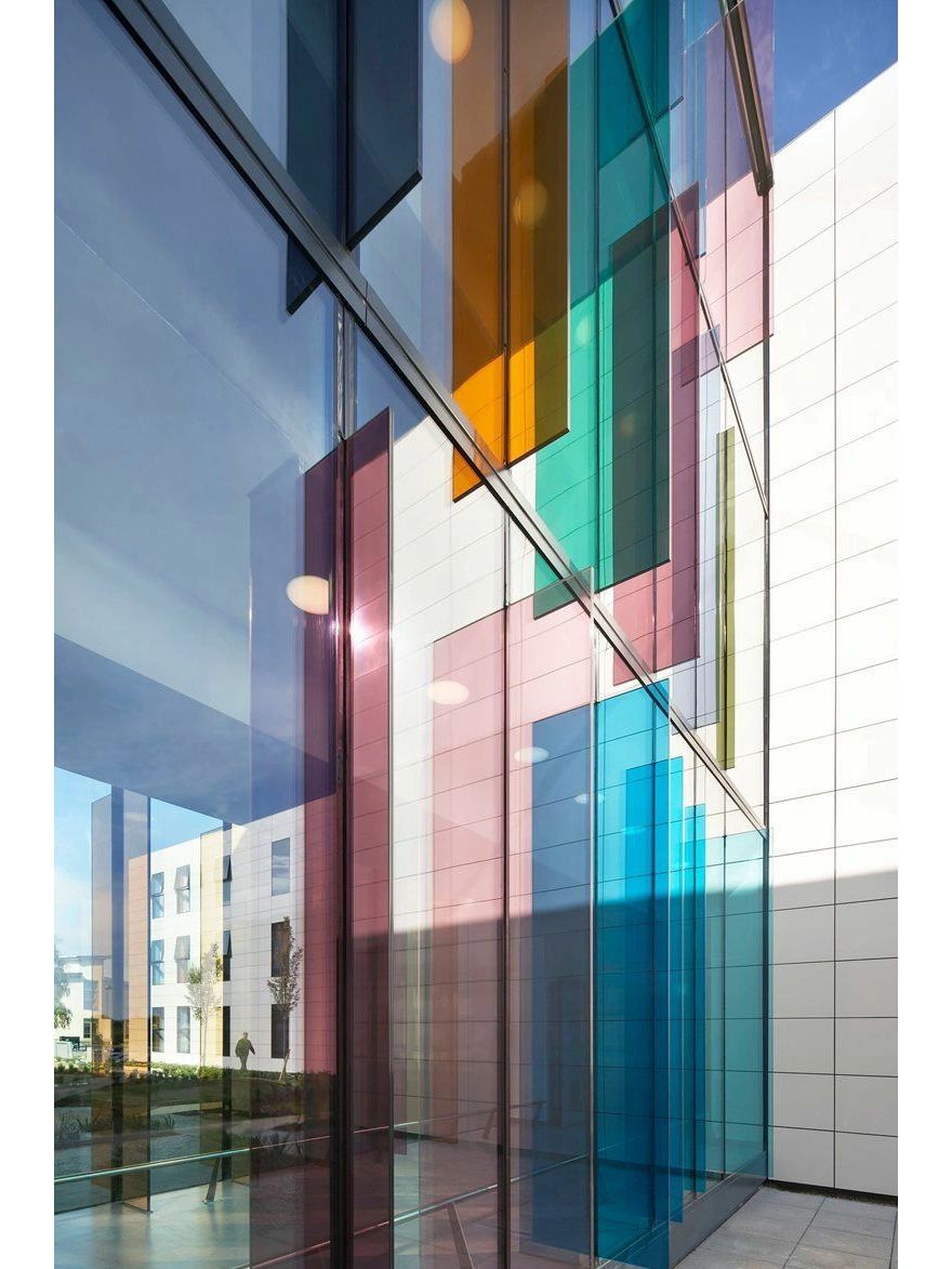 How Stained Glass Curtain Walls are Transforming Commercial Buildings