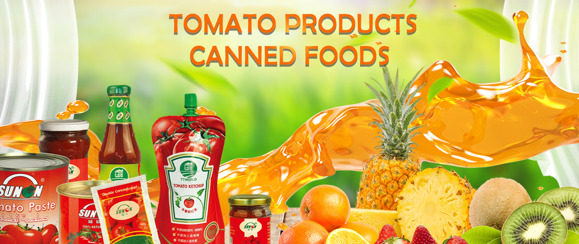 TOMATO PRODUCTS CANNED FOODS