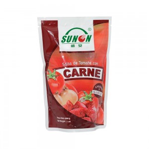 Tomato sauce in beef or chicken flavor