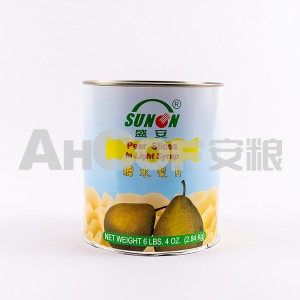 Canned Snow Pear /  Bartlett Pear Halves / Dices in LS or HS