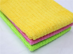 Eco friendly Custom high quality thicken quick dry non-abrasive, reusable and washable microfiber cleaning cloth cleaning towel for car kitchen