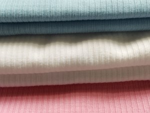 Colorful High Quality Poly Rib Fabric for Sweater/Garment，1787