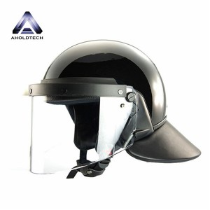 Convex Visor Police មុខពេញ ABS+PC Anti Riot Helmet ATPRH-R13