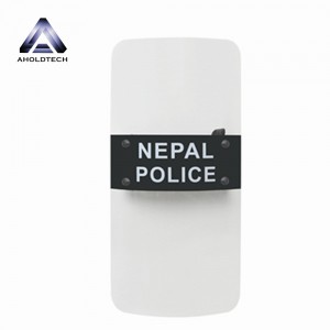 Ndị uwe ojii Nepal Polycarbonate Rectangle Anti Riot Shield ATPRS-PRT18