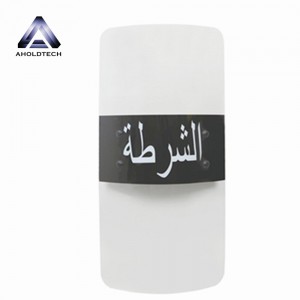 Bouclier anti-émeute rectangulaire en polycarbonate de la police d'Arabie Saoudite ATPRS-PRT19