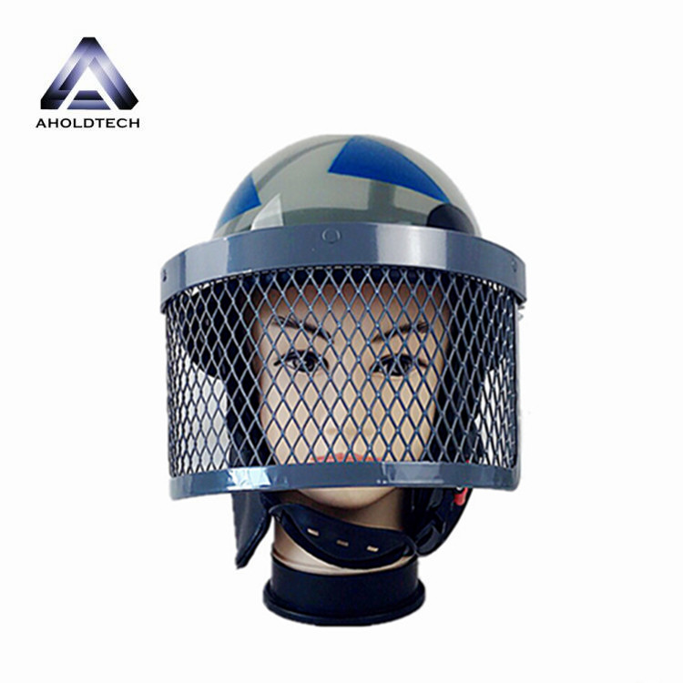 Low MOQ for Half Face Game Helmet - Nepal  Visor Police Full Face ABS+PC Anti Riot Helmet ATPRH-R09 – Ahodtechph