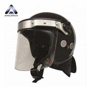 Convex Visor Police Full Face ABS+PC Anti Riot Helmet ATPRH-R12