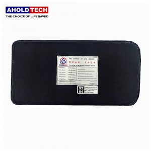 Aholdtech 3APS01-ST04 6X12 NIJ IIIA 3A Soft Bulletproof Plate Ballistic Vest Bulletproof Side Panel Waist Armor Panel