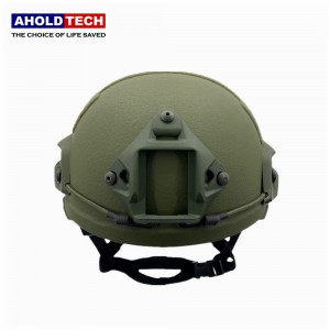 Aholdtech ATBH-M00-S01 NIJ IIIA 3A Tactical Ballistic MICH 2000 Low Cut Bulletproof Helmet bakeng sa Sepolesa sa Sesole