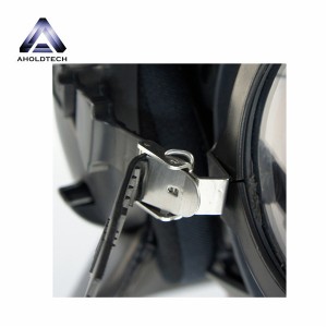 Polîsê Convex Visor Full Face ABS+PC Anti Riot Helmet ATPRH-R13