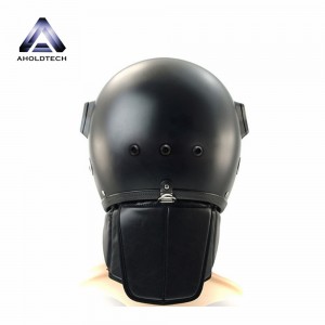 Convex Visor Police Full Face ABS+PC اينٽي رائٽ هيلمٽ ATPRH-R10