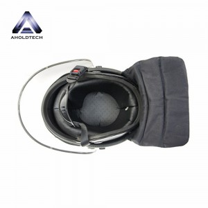 Convex Visor Police Full Face ABS+PC Anti Riot Helmet ATPRH-R11